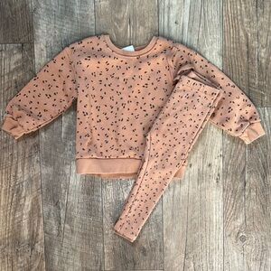 Zara Toddler SPOTTED ANIMAL PRINT SET (18-24m)